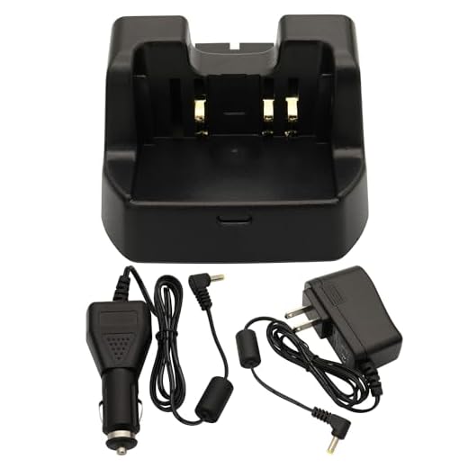 CD-41 Desk Rapid Charger DC 12V/24V Kfz-Ladegerät Kompatibel mit Yaesu VX-8DR VX-8DE VX-8GR VX-8R VX-8E FT-1DR FT1DR FT2DR FT3DR Handfunkgerät FNB-101LI