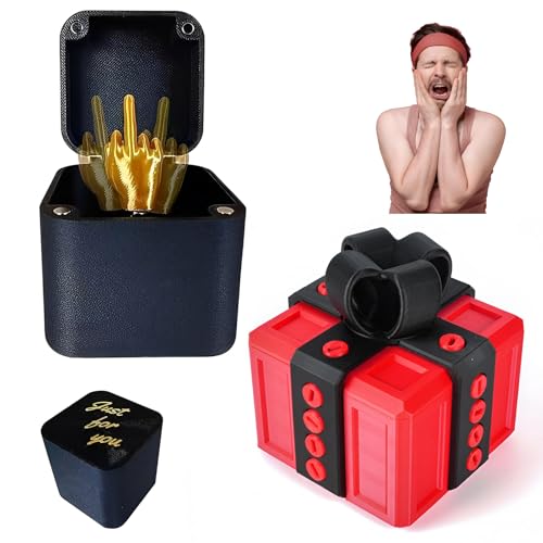 WideSmart Dedo Medio en una Caja, Caja Sorpresa con Dedo Medio,Middle Finger in a Box,Bromas para Adultos Divertidos,Cajas para Regalo de Broma DivertidaDecoración De Escritorio,Decoración del Hogar WideSmart Dedo Medio en una Caja, Caja Sorpresa con Dedo Medio,Middle Finger in a Box,Bromas para Adultos Divertidos,Cajas para Regalo de Broma DivertidaDecoración De Escritorio,Decoración del Hogar