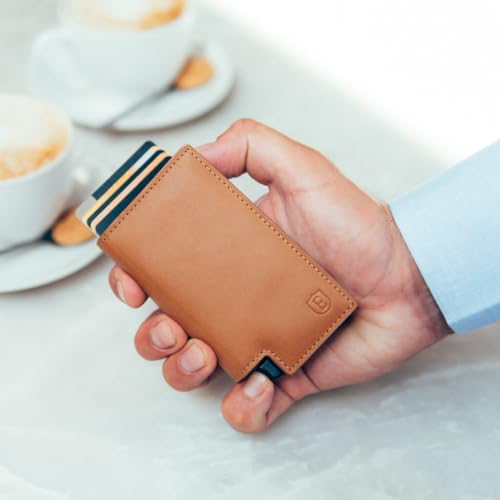 Image of Ekster Parliament - Slim Leather Wallet - RFID Blocking - Quick Card Access