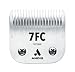 Andis (Pet) 64240 CeramicEdge Carbon-Infused Steel Pet Clipper Blade, Size-7FC, 1/8-Inch Cut Length ,Silver