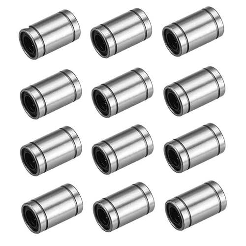 Rodamiento lineal LM6UU de 6x12x19 mm para guías de impresoras 3D 3