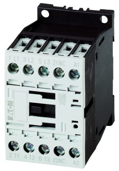 Contacteur de puissance triphasé 3 broches Eaton 276873 pour circuit électrique 400V AC3