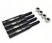 Treal Steel Stub Axle (Portal Drive) +5mm (4pcs) Set for Traxxas TRX-4 Trail Defender Crawler