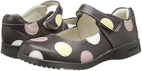pediped Flex Giselle Mary Jane (Toddler/Little Kid),Chocolate Brown,23 EU (7 M US Toddler) | Image 6