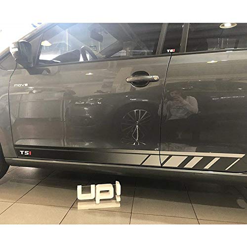 Kit Adesivo Faixa Up! Tsi 15/19 + Soleira Da Porta Protetora