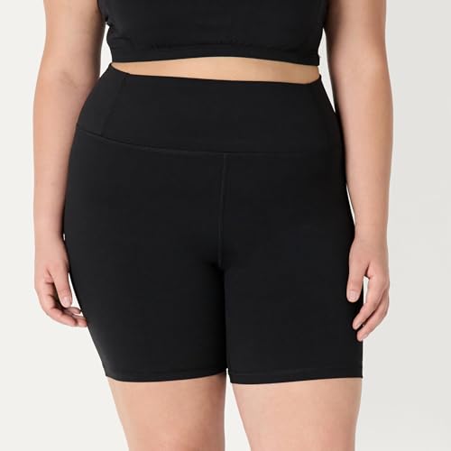 Image of Amazon Essentials Women's Active FormFlex Buttery Soft High Waist Biker Shorts