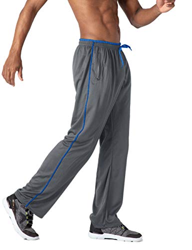 Eklentson Jogger Pants For Men Sport Pants For Men Jogging Pants Men Relaxed Fit Track Pants Mens Athletic Pants Sweat Pants For Men Gray/Blue #TOP2