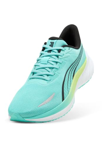 PUMA Erwachsene Pounce Lite 2 Laufschuhe 37.5, Intense Mint Sunny Lime Black Green – Ansicht 4