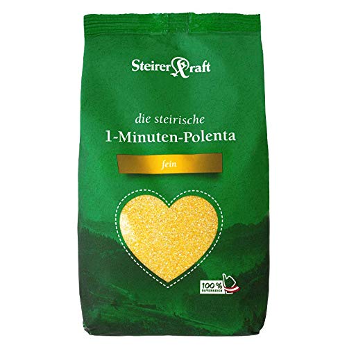 Steirerkraft - Die Steirische 1-Minuten Polenta - Goldgelb (Fein) (600 g)