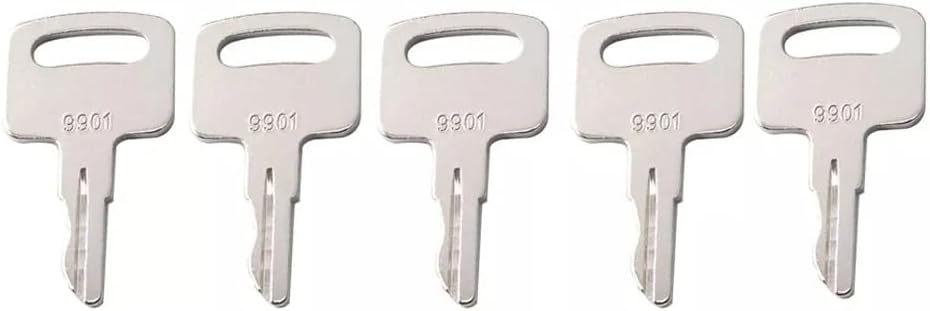 Compatible 9901 2860030 Ignition Key for JLG Lift (50PCS)