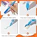 MKNZOME 18 Color Nail Art Pens for Painting Nails, 0.7 MM Nail Polish Pens Set Drawing Point Liner Acrylic Painted Pen Kit, Waterproof Quick-drying Nail for DIY Design Manicure Tools