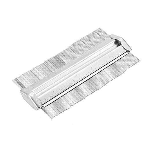 ZAANHA Stainless Steel Profile Copy Gauge Contour Gauge Duplicator Contour Template Tiling Skirting Laminate Ruler Wood Measuring Tools (Color : 150x64mm)