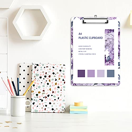 Image of Plastic A4 Clipboards, Clip Board Stardard Letter Size 9 x 12.5 in