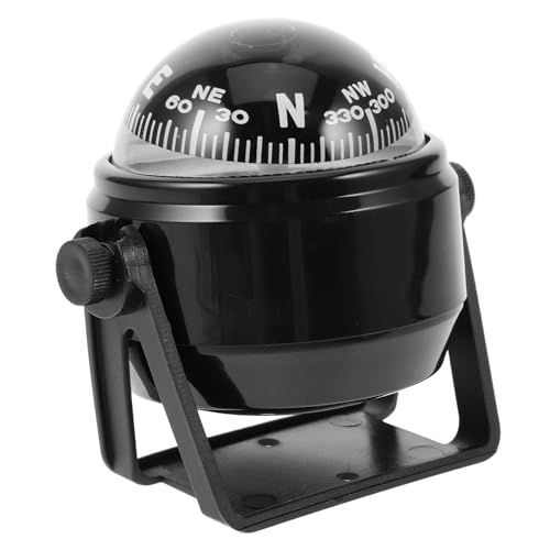 HANABASS Adjustable Car Compass Ball Compact Dashboard Navigation Tool for Vehicles Accurate Direction Finder for Safe Driving Present for Travelers and Adventurers