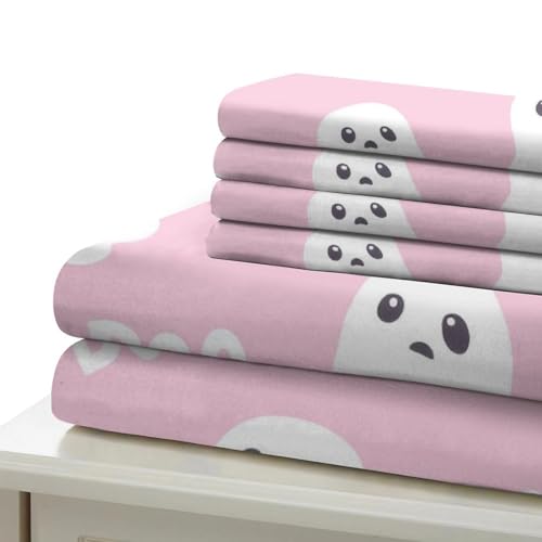 Housse de couette fantômes mignons 135x200cm en microfibre 3D