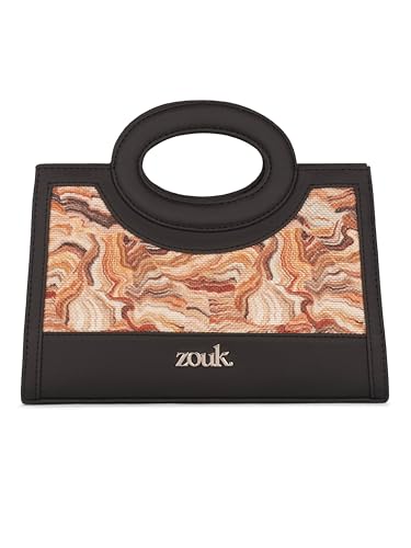 Image of ZOUK Zoe Sling Bag | Stylish Women's Crossbody Bags | Purse | Detachable Strap | Water-Resistant | Trendy Girls Side Bag | Compact & Chic