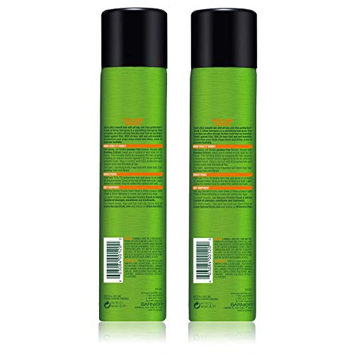 Image of Garnier Hair Care Fructis Style Sleek and Shine Anti-humidity Hairspray, 2 Count