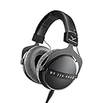 Beyerdynamic DT 770 Pro X Over-Ear Studio Wired Headphones for Recording and Monitoring (Closed) with Detachable Cable Handmade in Germany (48 Ohms, Black)