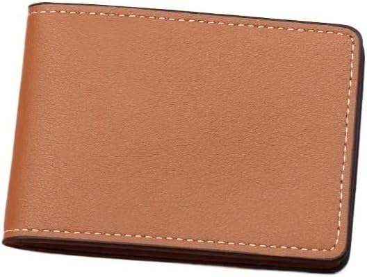 Ultra Thin 2 Card Slots Bag Auto Driver License PU Leather Car Driving Documents ID Holder Purse Wallet Case(Yellow)