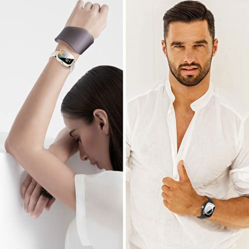 Screen Protector for Amazfit GTS 4 Mini Smartwatch, 2-Pack Hard PC Bumper Full Face Cover Protective Case Accessories for GTS 4 Mini Men Women by Rc-Z - Used condition - Image 7
