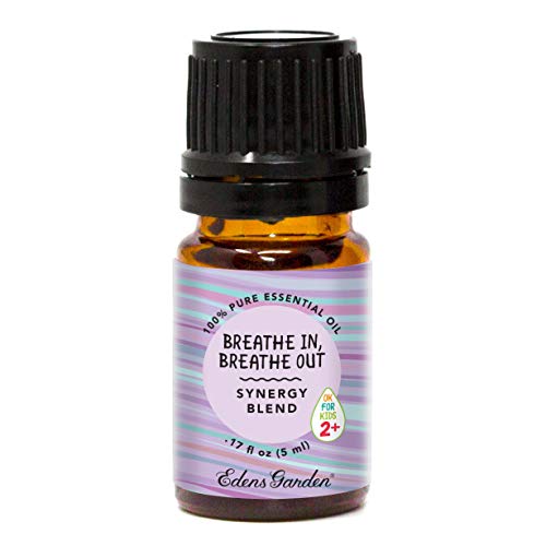 Edens Garden Breathe In, Breathe Out"OK For Kids" Essential Oil Synergy Blend, 100%