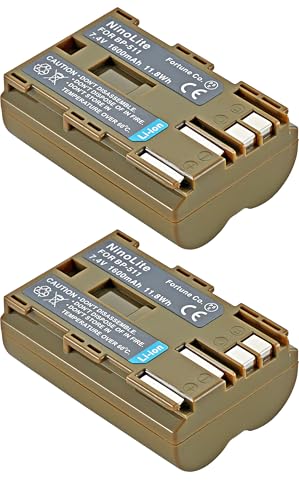 NinoLite BP-511 BP-511A 互換 バッテリー 2個セット キャノン EOS等対応 bp511x2_t.k.gai