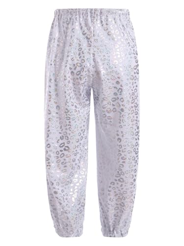 Unisex Kids Boys Girls Print Harem Trousers Elastic Waistband Casual Long Pants2