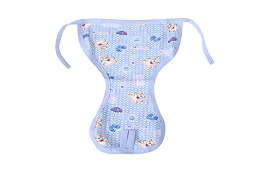 Image of Mom's Darling Cotton Nappies for new born baby 0-6 months (Pack of 6) | Cotton baby langot | Soft, washable & reusable cloth diaper for new born baby| New born baby products /essentials | Multicolor