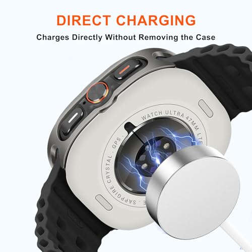 Protector de metal para Galaxy Watch Ultra 47mm con acabado premium 5