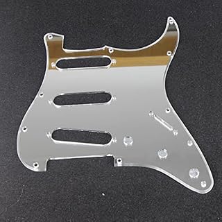 FLEOR SSS Pickguard avec plaque arrière / 52 mm (3 pièces) couvre-micros / bouton de commande 2T1V / embouts pour… - Les Beatles, Paul McCartney, John Lennon, RIngo Starr, George Harrison FLEOR SSS Pickguard avec plaque arrière / 52 mm (3 pièces) couvre-micros / bouton de commande 2T1V / embouts pour… – Image 5