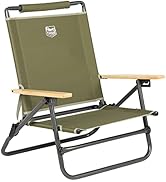 Amazon｜TIMBER RIDGE リクライニングチェア 折りたたみ 耐荷重160kg