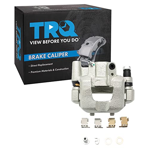 Image of TRQ Rear Right Brake Caliper w /Bracket Passenger Side | For 2005-2010 Scion tC