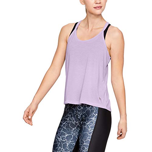 Under Armour Whisperlight Foldover Maglia, Donna