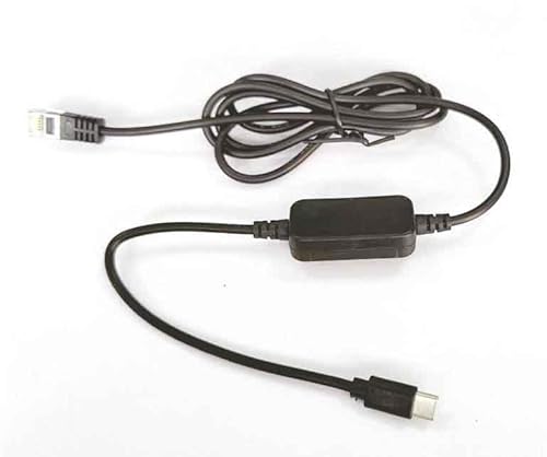 VECASDEN USB-C to RJ11 Cord Replacement for Unide R1 R3 R7, Fit for Escor MAX360 MAX 360c IX IXc 9500ix, Compatible for Beltronic for Cobr Radar Detector Plug Cable