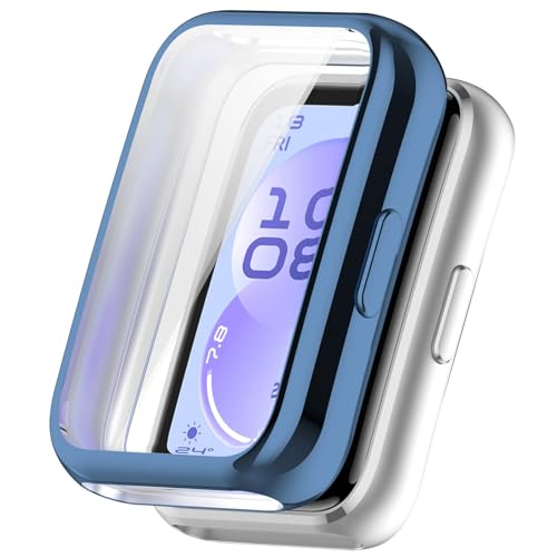 ���d�� �X�}�[�g�E�H�b�`�P�[�X Band 11 Pro �p�̃P�[�X TPU�f�� �\�t�g�J�o�[ �t���ی�t�B������̌^ �ی�P�[�X �V���v���� ���b�L �y�� �l�C �J�o�[ CASE[dh-24nx2382][�u���[]