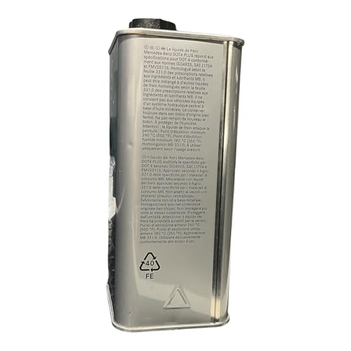 Líquido de frenos ORIGINAL MERCEDES BENZ DOT4 PLUS MB 331.0 1L A000989560509