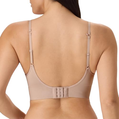 Image of Maidenform Women's Push-up Bra, M Seamless Lift Longline Bralettes Bras for Women, Seamless, Convertible (Plus Sizes, Too)