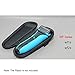 SIMBAE Shaver case for Travel Hard Case Travel Organizer Carrying Bag Compatible with Braun Series Black Trimmer Shaver Case