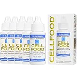 Cellfood Oxygen Boost - 1 fl oz, 5 Pack - Liquid Oxygen Supplement for Lymphatic Drainage, Altitude Sickness, Jet Lag, Fatigue, Headaches, Hangovers & Energy - Gluten Free, Cert. Kosher