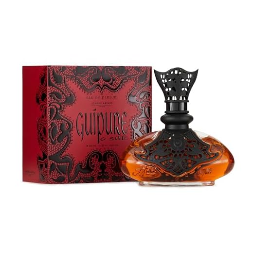 JEANNE ARTHES - Eau de Parfum Femme - Guipure & Silk - Floral & Fruité -Amande Douce & Coco - Fabriqué en France à Grasse - Cadeau femme - 100 ml