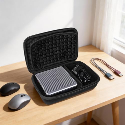 Boîte de rangement de voyage pour ordinateur hôte et studio avec étui de protection rigide - 2