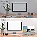 Executive Office Solutions Vintage Rustic Wooden Office Desk Organizer & Mail Rack For Desktop, Tabletop, or Counter - Distressed Torched Wood-Store Supplies, Desk Accessories, Mail – White (WO3)