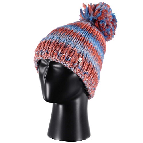 Bonnet Spyder pour Fille Twisty en grosse maille tricotée avec pompon