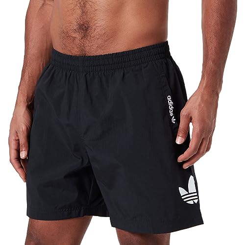 Adidas, Ori Trefoil Sh, Badeanzug, Schwarz-Weiss, L, Mann