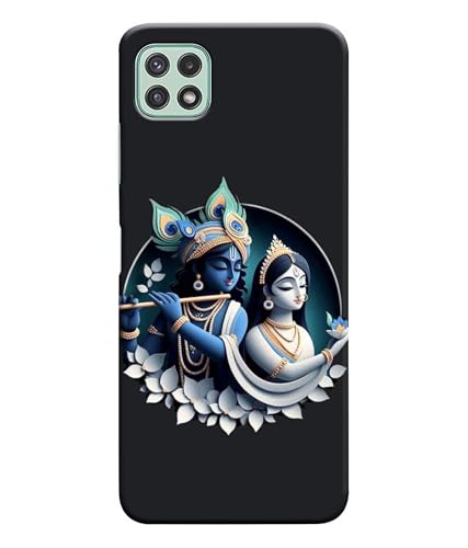 Image of Lord Radha Krishna Printed Hard Back Case Cover Compatible for Samsung Galaxy A31 (Multicolor) - D1666