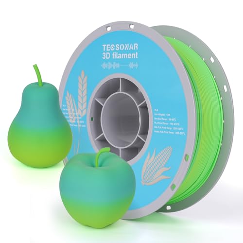 TECSONAR Rainbow Matte PLA Filament 1.75mm 1kg