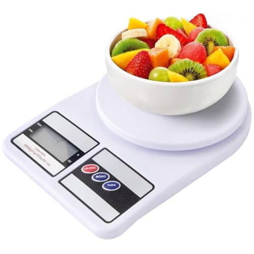 Balança Digital para Cozinha 10Kg Precisão Alta Função Tara Ideal para Marmitas Comida Fit... Balança Digital para Cozinha 10Kg Precisão Alta Função Tara Ideal para Marmitas Comida Fit...