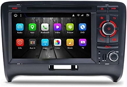 Android 8.1 Octa Core 7 Inch HD Digital Touch Screen Car Stereo Radio DVD Player GPS fit Audi TT 2006 2007 2008 2009 2010 2011