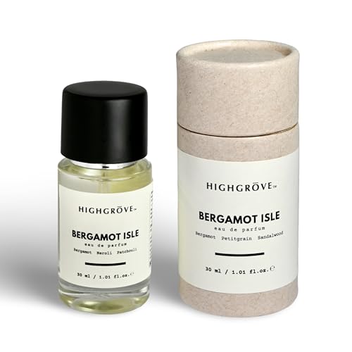 Image of Bergamot Isle Premium Eau De Parfum 30ml, Citrus, Woody & Aromatic, Soothing Fragrance, Long Lasting Perfume Spray For Men & Women
