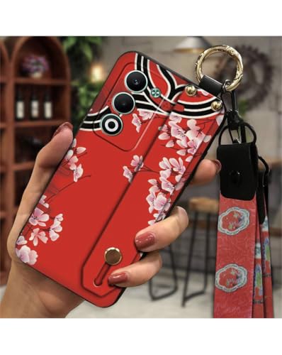 ���d�� �X�}�z�P�[�X redmi 15 5g �p�̃P�[�X �ϏՌ� �P�[�X �r�o���h�t�� �Ռ��z�� TPU�f�� ���X�g�o���h&�X�g���b�v�t�� �֗� �X�^���h�@�\ �X�}�z�P�[�X �w�ʃJ�o�[ [axi-cxi60][G]